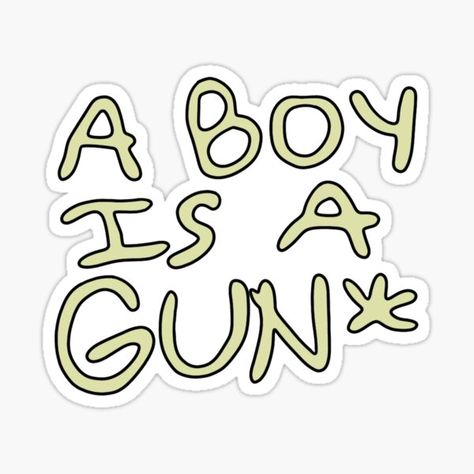 "a boy is a gun tyler the creator" Sticker by xandracereza | Redbubble Rnb Collage, Tyler The Creator Stickers, Tyler The Creator Tattoos, Blonde Album, Sticker Design Inspiration, Cool Album Covers, Redbubble Stickers, Boys Don't Cry, Macbook Stickers