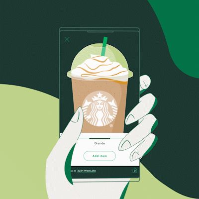 Starbucks Illustration Design, Starbucks Illustration Art, Starbucks Graphic Design, Coffee Motion Graphics, Starbucks Artwork, Starbucks Social Media, Starbucks Ads, Starbucks Video, Big Spaceship