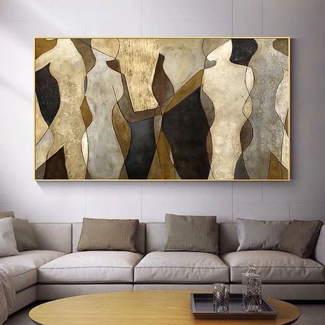 Large Paintings, Canvas For Beginners, Hand Painted Wall Art, Figurative Artwork, Hand Painted Walls, Hand Painted Canvas, Handmade Oil, Abstract Canvas Painting, Arte Pop