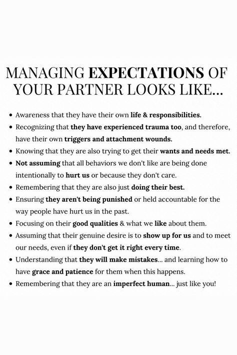 managing expectation of your partner looks like... Dating And Relationships, Managing Expectations, Danger Signs, Relationship Lessons, Relationship Therapy, Relationship Advice Quotes, Relationship Psychology, Healthy Relationship Tips, Healthy Marriage