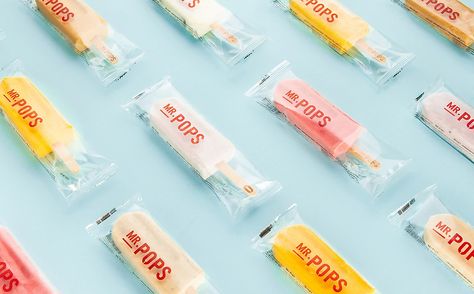 Popsicles Packaging, Ice Candy, Ice Cream Packaging, Pokemon Bead, Trendy Food, Juice Packaging, Ice Cream Brands, Ice Cream Popsicles, Popsicle Recipes