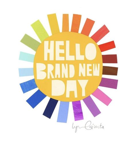 Brand New Day, Hallmark Cards, Overland Park, Daily Quotes, Word Art, Inspire Me, Positive Vibes, New Day, Hallmark