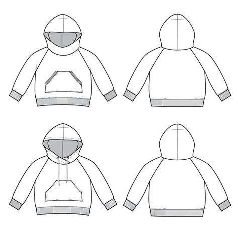 Raglan Hoodie Pattern, Hoodie Sewing Pattern Free, Hoodie Sewing Pattern, Hoodie Tutorial, Overlock Machine, Washable Pads, Raglan Hoodie, Hoodie Pattern, Baby Hoodie