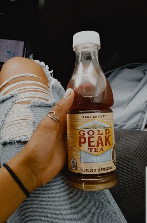 Sweet Tea Aesthetic, Gold Peak Sweet Tea, Tea Aesthetic, Gold Peak Tea, 2024 Vision, I Survived, Sweet Tea, Tea Bottle, Iced Tea