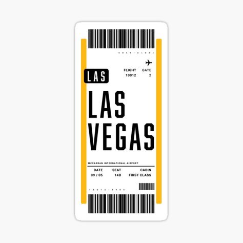 Boarding Pass Sticker, Ticket Sticker, Hydro Flask Stickers, Aesthetic Laptop, Redbubble Stickers, Plane Ticket, Hydroflask Stickers, Trendy Aesthetic, Hydro Flask