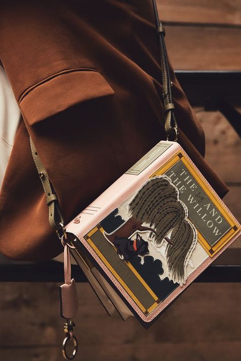 Storybook Cover, London Library, London Bags, Radley London, Cross Body Bags, Croc Leather, Street Design, Chalk White, Designer Crossbody Bags