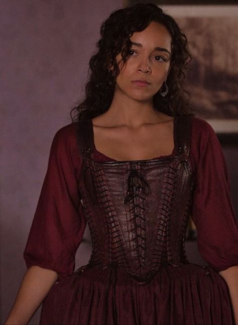 Claire Jasmine Husain-Lowry = mother of Allan, Jeremiah & Amy Lowry Salem Tv Show, Ashley Madekwe, Costume Drama, Fantasy Costumes, Narnia, Historical Fashion, Larp, Costume Design, A Dress