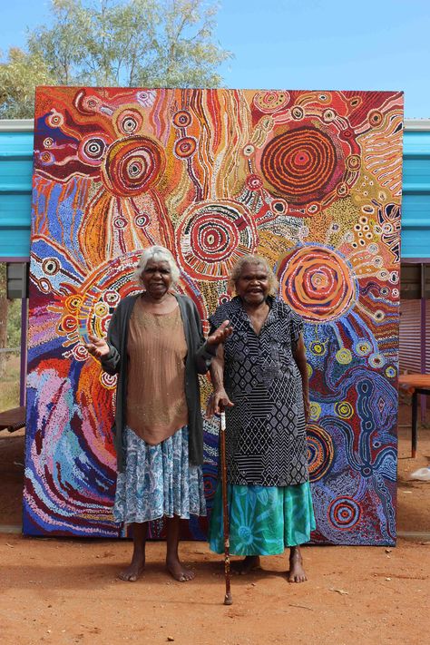 The artists painting their Indigenous songlines to stay healthy and strong Artists Painting, Australian Aboriginal Art, Australian Painting, Indigenous Australian Art, Aboriginal Painting, Aboriginal Culture, Aboriginal Artwork, Aboriginal Artists, National Art