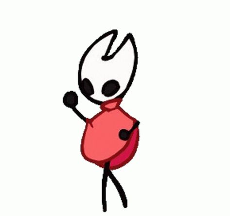 Hornet Hollow Knight Sticker - Hornet Hollow Knight Dance - Discover & Share GIFs Hollow Knight Icon, Hornet Hollow Knight, Art Is Dead, Team Cherry, Funny Animal Comics, Hollow Night, Hollow Art, Dancing Gif, Character Maker