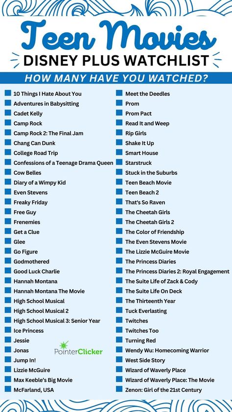 From classics like The Lion King and Aladdin to newer favorites like Moana and Encanto, these 62 Disney Plus movies are sure to entertain your teen. #DisneyPlus #Disney #Movies Disney Plus Series List, Disney Plus Romance Movies, Magic Movies To Watch, Recent Movies To Watch, Series To Watch On Disney +, Disney Plus Watch List Series, Disney Series List, Stuff To Watch On Disney+, Must Watch Disney Movies List