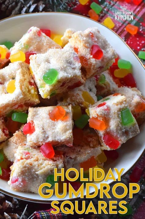 Sometimes a recipe needs to be quick and easy. That's exactly what these Holiday Gumdrop Squares are - and, there's only 4 ingredients in the whole recipe! These are simple to make too, because it's a mix, pour, and bake type of recipe. When fully cooled, cut into squares and enjoy! #condensedmilk #gumdrop #squares #christmas #holiday #baking Holiday Cooking Christmas, Drop Cake, Salted Peanuts, Gum Drop, Best Holiday Cookies, Square Recipes, Magic Squares, Best Christmas Cookies, Rice Cereal