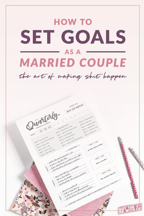 How to set goals as a married couple. The key to a healthy relationship is in communication and setting goals that you can achieve together. My goal setting worksheets will aid you in setting obtainable, annual goals together. If you're tired of having different goals in your marriage, learn how we compromise and devised a plan that benefits our home. #relationshipgoals #marriage #finances #goalsettingworksheet Couple Goal Family, Monthly Marriage Check In, Home Goals Ideas, New Year Couple Goal Planning, Couple Goal Sheet, Annual Family Planning, Couples Monthly Check In, Couples Yearly Planning, Family Goal Setting Worksheet