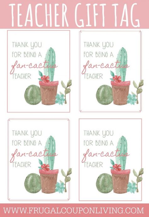 Using Cricut Design Space and a free teacher appreciation printable, we assembled and easy cricut paper flowers plant craft and teacher gift idea. Download this 3-D Paper Cactus Template gift this mini potted cactus to your fantastic teacher - "Thank you for being a fan-cactus teacher!" gift tag and teacher gift idea. #FrugalCouponLiving #Cricutmade #cricutdesignspace #teachergiftidea #cricutprojects #cactus #papercactus #diycactus #teacherappreciationweek #teacherappreciation #printables #free Cactus Thank You Tags, Cactus Gift Tag, Cactus Teacher Gift, Cactus Teacher Appreciation, Paper Cactus Template, Cactus Gift Ideas, Cactus Template, Appreciation Themes, Free Teacher Appreciation Printables