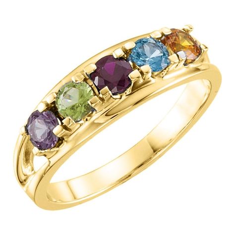 PRICES MAY VARY. Customizable with 3 4 5 6 or 7 birthstones of your choice; The birthstones are high quality CZ, 3.5mm each Available in Sterling Silver or Solid 10K Yellow Gold Top width about: 6.0mm to 6.5mm, Leatherette ring box Celebrate the family bond with this classic Mother's ring. Expertly crafted in your choice of white ,yellow or Rose gold. This ring can be customized with between 2 and 7 round High quality CZ birthstones. It comes with a Leatherette ring box. Surprise mom or grandma Mother Rings Ideas, Mothers Ring Ideas, Birth Stone Rings, Mothers Rings, Mother's Ring, Birthstone Ring Mothers, Mothers Ring, Family Rings, Mother Rings