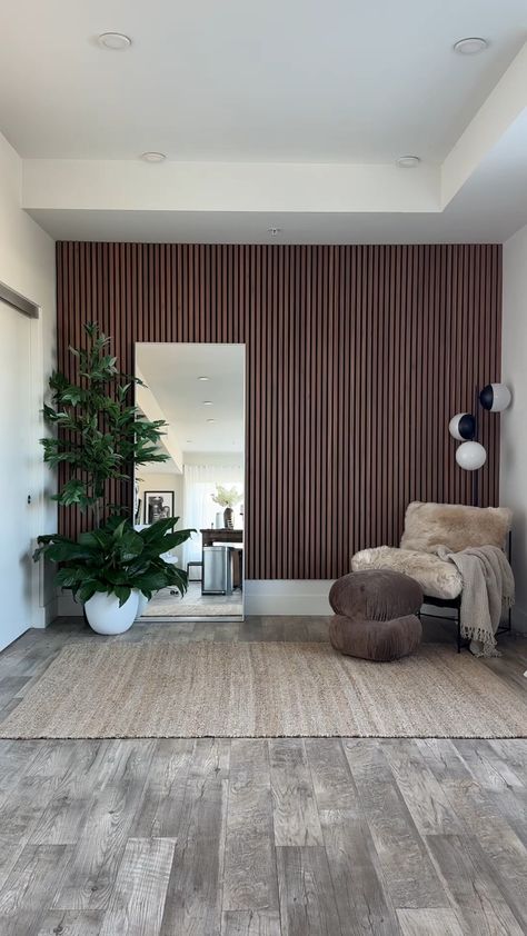 Art3d 4-Piece Wood Slat Acoustic … curated on LTK Slatwall Tv, Dark Green Slat Wall, Slatted Wall, Therapy Inspiration, Studio Vibes, Wood Slat Wall, Wood Panels, Bedroom Mirror, Slat Wall