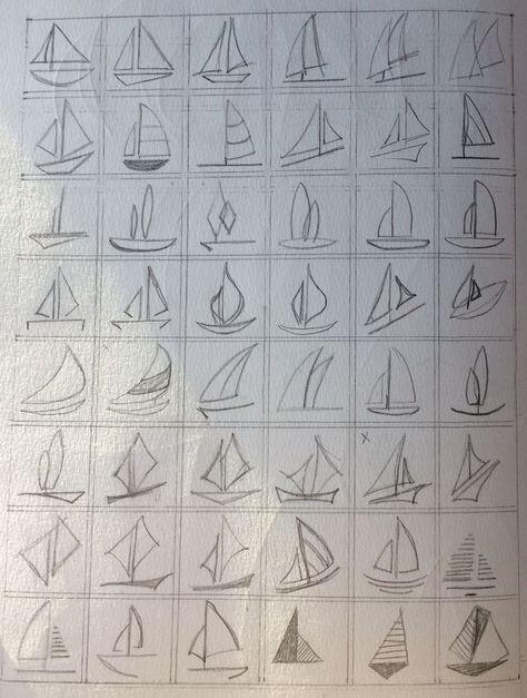 https://pin.it/66jOoA9SJ Simple Sail Boat Drawing, How To Paint Sailboats, Watercolor Sailboat Simple, Draw Sailboat, Draw A Sailboat, Sail Boat Art, Sailboat Drawing, Boat Sketch, Sailboat Tattoo