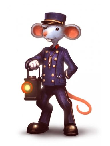 Train Conductor Mouse Train Conductor, Cat Hotel, Gaming Token, Cartoon Games, Childrens Illustrations, Character Portraits, Animal Kingdom, Aliens, Game Art