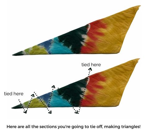 Mandala Tie Dye Tutorial Shirt, Tie Dye Bandanas Patterns, Tie Dye Blanket Patterns, Unique Tye Dye Patterns, Ice Tie Dye Techniques, Advanced Tie Dye Patterns, Tie Dye Inspiration, Tie Dye Techniques Shirts, Easy Diy Tie Dye