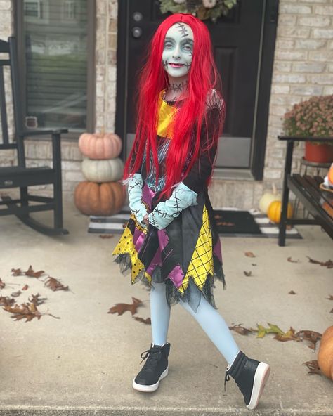 Kid Makeup, Sally Halloween Costume, Halloween Costumes Kids, Sally Nightmare, Sally Nightmare Before Christmas, Cool Halloween Makeup, Costumes Kids, Kids Makeup, Halloween 2024