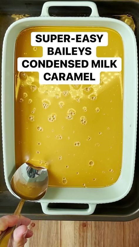 Milk Caramel Recipe, Condensed Milk Caramel, Caramel From Condensed Milk, Filling For Cakes, Most Expensive Food, Baileys Recipes, Homemade Sauce Recipes, Condensed Milk Recipes, Homemade Caramel Sauce