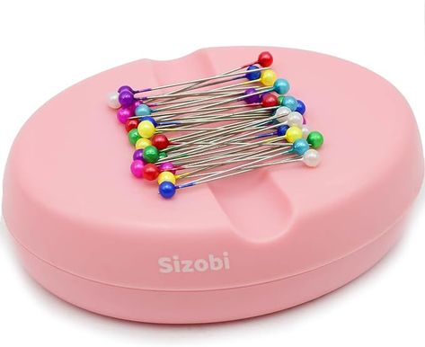 Amazon.com: Sizobi Magnetic Pin Holder, Magnetic Pin Cushions for Sewing, Sewing Supplies, Needle Magnetic Quilting Pins Holder Organizer, Bobby Pin Holder, Paper Clip Holder(Sewing pins not Included) Magnetic Pin Cushion, Quilting Organization, Bobby Pin Holder, Paper Clip Holder, Sewing Pins, Metal Objects, Magnetic Paper, Pin Holder, Clip Holder