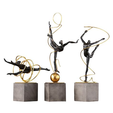 Smarter Shopping, Better Living! Aliexpress.com Living Room Decorations, Ballet Girl, Wire Art Sculpture, Sport Art, Sculpture Metal, Retro Girls, Ballet Girls, Wire Sculpture, Sports Art