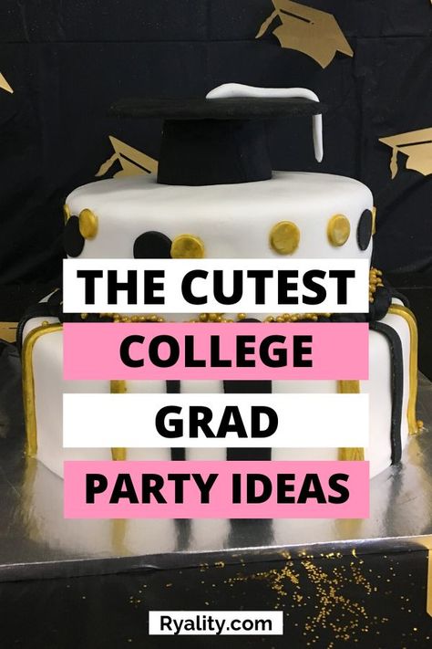 Definitely copying some of these college graduation party decoration ideas. They're so cute College Graduation Party Themes, 2023 College Graduation, Graduation Party Decoration Ideas, College Graduation Party Ideas, Grad Party Centerpieces, College Graduation Decorations, Backyard Party Ideas, Grad Party Food, Grad Party Ideas