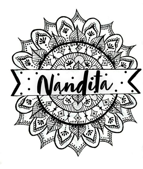 Name Mandala Art, Mandala Art Drawing, Doodle Art Name, Kolka Design, Scape Painting, City Scape Painting, Plate Drawing, Name Tag Design, Front Page Design