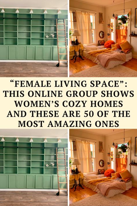 They say that men make houses and women make homes, meaning that women have the ability to turn something that’s Maximalist Decor Small Spaces, Building A Floating Deck, Maximalist Bedroom, Cozy Homes, Eclectic Kitchen, Pink Living Room, Eclectic Bedroom, Eclectic Living Room, Maximalist Decor