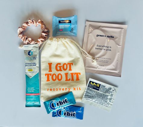 But Did You Die Hangover Kit, What To Put In Hangover Kit, Eye Mask Makeup, Hangover Recovery Kit, Survival Kit Items, Hangover Survival Kit, Dirty Thirty, Mask Makeup, Hangover Kit