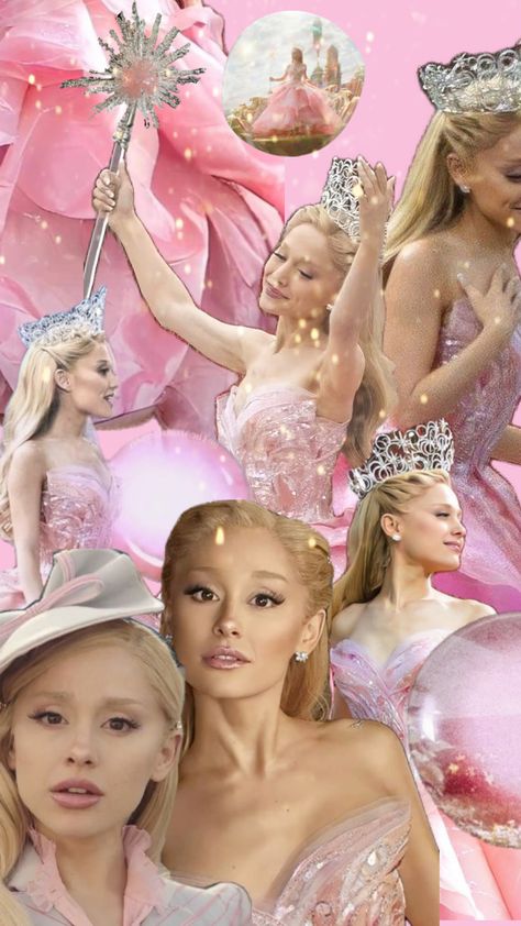 🩷🩷#glinda #arianagrande #fyp #pink #glindathegoodwitch #wicked #arianagrandewallpaper Glinda Wicked, Love Me Harder, Glinda The Good, Wicked Musical, Wallpaper Iphone Love, Glinda The Good Witch, Ariana Grande Wallpaper, Lipstick Stain, Musical Art