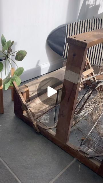 @jessica.cutler.textiles on Instagram: "Day 1 of loom restoration - I was gifted this lovely 4 shaft Dryad table loom. Defiantly in need of some TLC but an easy fix. Spent the first couple of hours taking the loom apart and giving it a bit of a clean down. 

Stay tuned for part 2 
.
.
.
#weave #weaving #woventextiles #heritageweaving #textiles #design #designer #maker #wool #lambswool #handmade #handwoven #designedbyme #interior #fashion #accessories #handmadeinbritain #resterationproject #referb #smallbuisness #supportsmallbusiness #indimaker #makersgonnamake #womenincrafts #heritagecrafts #heritageweaves #weaversofinstagram #inspirationeday #beautiful #happy" Table Loom, Textiles Design, Heritage Crafts, Handmade Table, Loom Weaving, The Loom, Need This, Stay Tuned, Loom