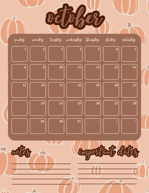 October Season, Pink Classroom, October Planner, Basic Planner, Fall Planner, Aesthetic Planner, Fall October, Bujo Ideas, Fall Aesthetic