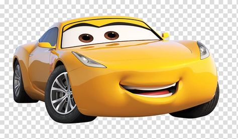 Cars Cartoon Disney, Cars Rayo Mcqueen, Disney Cars Characters, Cars 3 Characters, Cars Disney Pixar, Car Yellow, Disney Png, Cruz Ramirez, Jackson Storm