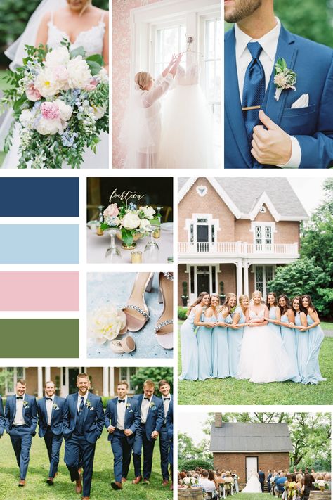 Mood Board - Charming Southern - Preppy Southern Wedding in Kentucky at Warrenwood Manor  Sydney & Dusty's - Showit Blog  #warrenwoodwedding #warrenwoodmanor #kylove #destinationwedding #southerncharm #preppy #moodboard Southern Preppy Wedding, Preppy Moodboard, Southern Charm Wedding, Spring Wedding Photography, Spring Wedding Photos, Southern Preppy, Summer Wedding Photos, Rustic Summer Wedding, Preppy Wedding