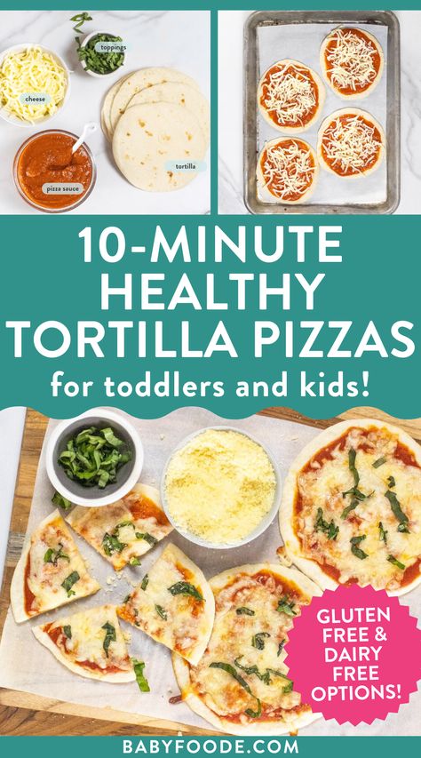 Healthy Pizza For Toddlers, Dairy Free Toddler Lunch, Toddler Pizza Ideas, Homemade Pizza For Kids, Easy Lunch For Toddlers, Lunch Ideas Kids At Home Meals, Toddler Pizza Recipe, Pizza For Toddlers, Dairy Free Toddler Meals