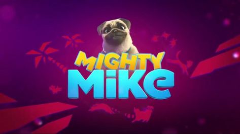 Mighty Mike, The Wild Bunch, Family Channel, A Pug, Wedding Card Design, Pug Dog, Cartoon Shows, Dog Health, Family Pet