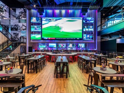 Margarita's Restaurant & Sport Bar, Here we also provide Sports Bar Service with Hand made Vodka & Beer and many more for reasonable rates at Guaynabo. Bar Americano, American Sports Bar, Sport Bar Design, Sports Bar Decor, Bar Lounge Design, Crop Duster, Sports Pub, Sport Bar, Nightclub Design