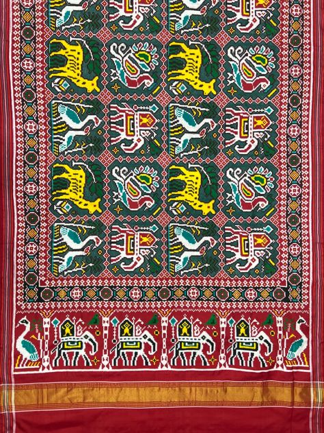 Ganga Maa, Design Pattern Art, Blackwork Patterns, Patola Saree, Peacock Bird, Jamdani Saree, Cross Stitches, Vintage Cross Stitches, Peacock Design