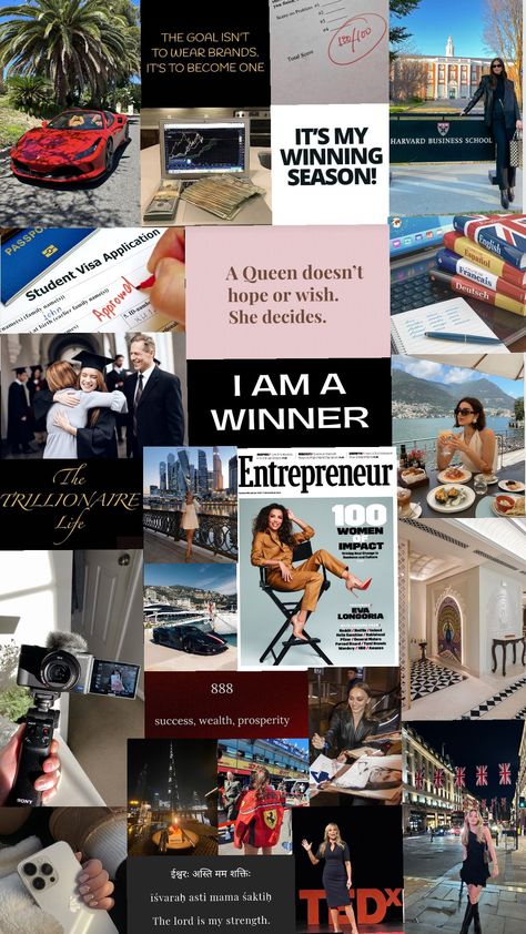 Successful women vision board phone wallpaper #phonewallpaper #visionboard #visionboardwallpaper #aestheticphonewallpaper #businesswomen #businesswomenaesthetic #bossgirlvibes #bossbabe Vision Board 2025 Business Woman, 2025 Vision Board Business Woman, Career Success Aesthetic Women, 2025 Vision Board Boss Lady, Future Business Woman Wallpaper, Career Vision Board Ideas Business, Vision Board Ceo Woman, Career Girl Vision Board, Business Women Affirmations