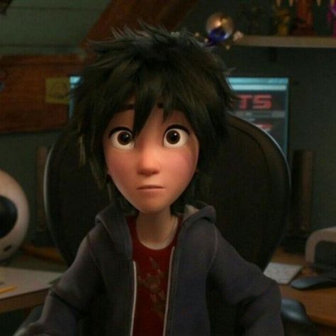 Guy From Big Hero 6, Hiro Big Hero 6 Icon, Hiro Hamada Pfp, Big Hero 6 Pfp, Hear Me Out Boys, Childhood Cartoon Crushes, Big 6 Hero, Hiro Pfp, Hiro Hamada Icon