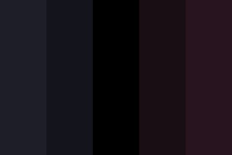 Stargirl Color Palette, Gothic Colors Palette, Goth Colors Palette, Dark Color Pallets Colour Schemes, Black Leather Color Palette, Dark Color Palate, Obsidian Color Palette, Dark Gothic Color Palette, Dark Cold Colors Palette