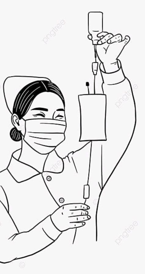 Nurse Posters Ideas, Hospital Drawing Easy, Nurse Drawing Art, Doctor Art Drawings, Hospital Drawing, Navratri Celebration, Arts And Crafts For Kids Toddlers, Nurse Drawing, Medical Drawings