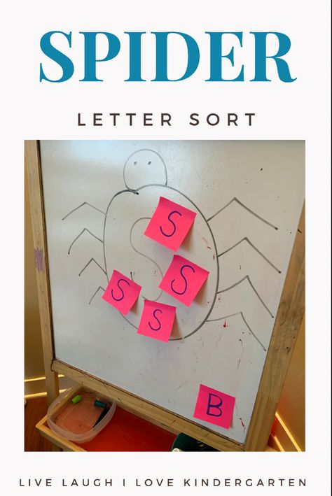 Letter Sort, Gross Motor Activity, Preschool Fall, Letter Games, Halloween Letters, Letter Matching, Letter Activities, Sorting Activities, Activities For Toddlers