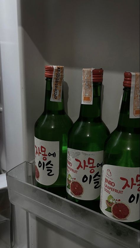 Soju Fake Story, Soju Prank Picture, Soju Aesthetic, Alcoholic Drinks Aesthetic, Soju Drinks, Bff Quotes Funny, Alcohol Aesthetic, Concert Aesthetic, Mood Instagram