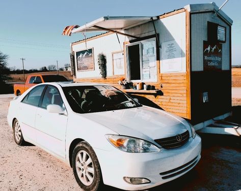 Drive Thru Coffee Trailer, Drive Through Coffee Shop, Coffee Drive Thru, Coffee Trailers, Drive Thru Coffee, Coffee Trailer, Coffee Stand, Coffee Cart, Coffee Business