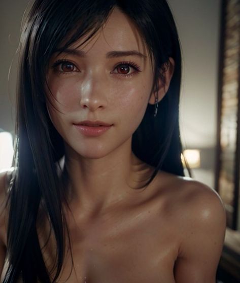 Tifa Ff7 Remake, Female Character Design Brunette, Final Fantasy Collection, Fairy Tail Girls, Tifa Lockhart, Final Fantasy Art, Female Character Design, Digital Art Girl, Games For Girls