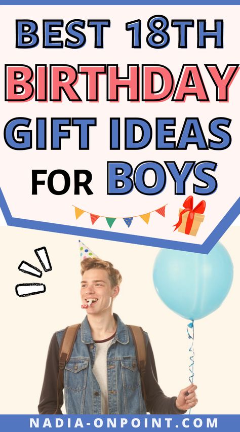 Trendy Gift Guides and Ideas! Here you will find all the best 18th Birthday Gift Ideas for Boys. 18th birthday gifts for boys presents | 18th birthday party gifts for boys | 18th birthday ideas for boys gifts sons | meaningful 18th birthday gifts for boys | 18th birthday gifts for boys cheap | special 18th birthday gifts for boys | boys 18th birthday ideas gifts. Sons 18th Birthday Gift Ideas, 18th Birthday Party Ideas For Son, Special 18th Birthday Gifts, Diy 18th Birthday Gifts For Him, 18th Birthday For Son, 18th Birthday Gifts Son, 18th Birthday Ideas For Boys Decorations, Best 18th Birthday Gifts, Son 18th Birthday Gift Ideas