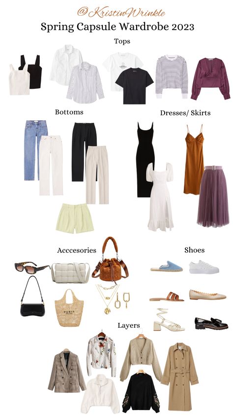 Spring Capsule Outfits 2023, Girly Capsule Wardrobe, Elegant Capsule Wardrobe Classy, Modest Summer Outfits 2023, Korean Summer Outfits Casual, Old Money Wardrobe Essentials, Old Money Capsule Wardrobe, Summer Outfits Old Money, Polished Wardrobe