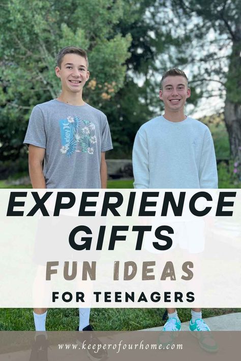 Unique Gifts For Teenage Boys, Diy Gifts For Teenage Boys, Experience Gifts For Adults, Gifts For Boys Teenagers, Christmas Gifts For Young Adults, Teen Boy Gift Ideas, Christmas Gifts For Teen Boys, Gift Ideas For Teen Boys